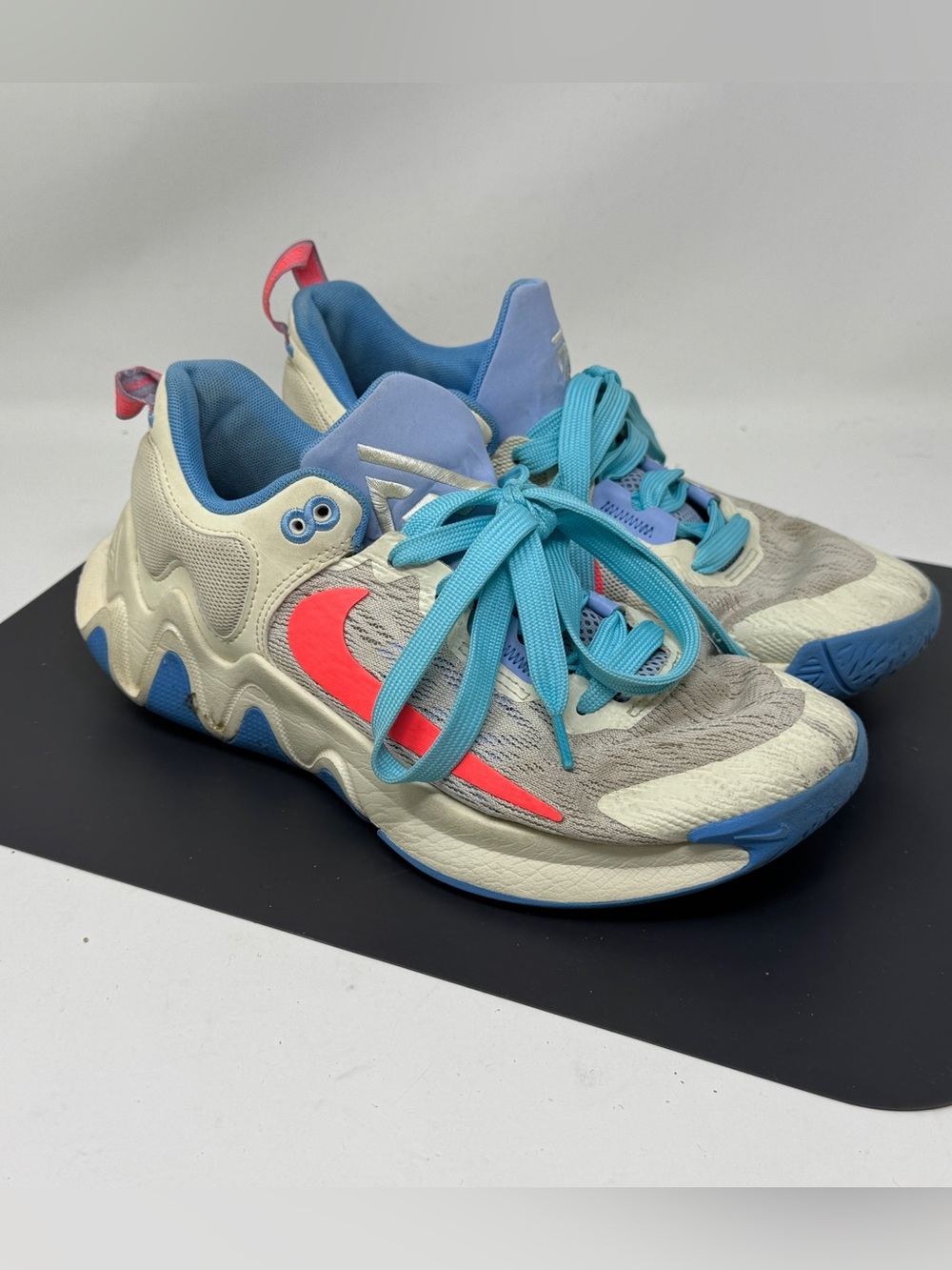 Nike Giannis Immortality 2 Basketball Shoes Coconut Milk Hot Punch DM0825-103